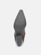 The Life Co. Women Block Heels Solid Boots