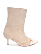 Women Pointed Toe Zip Regular Boots