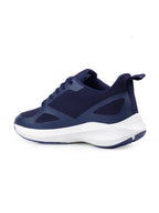Women Blue Mesh Non-Marking Casual Sports Shoes