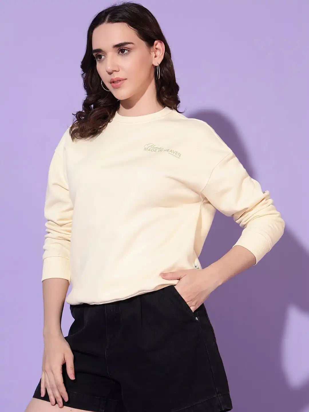 Women Printed Sweatshirt