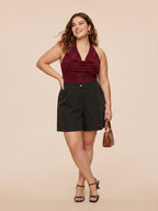 Women Plus Size Pure Cotton Shorts