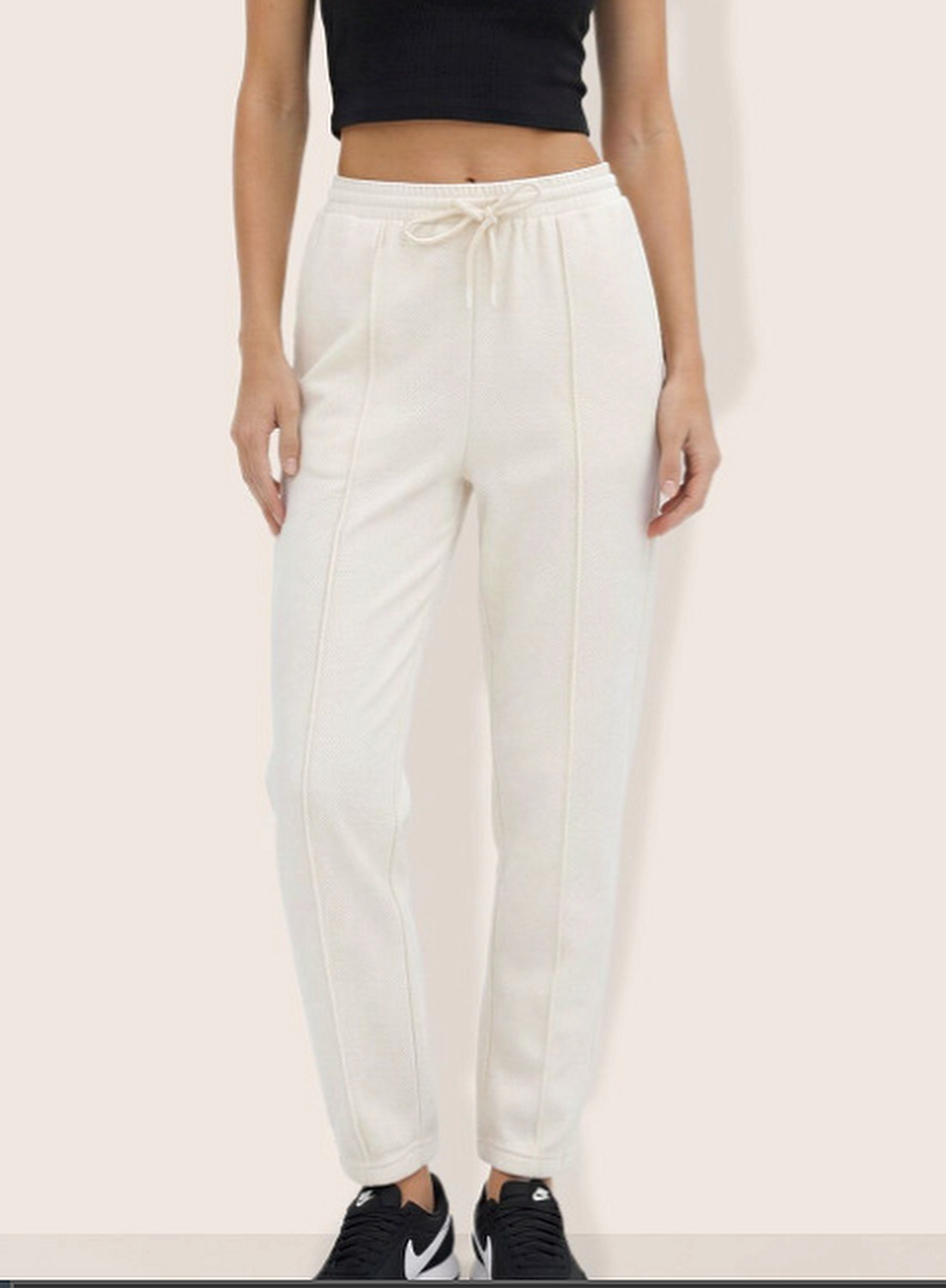 Women Flared High-Rise Trousers