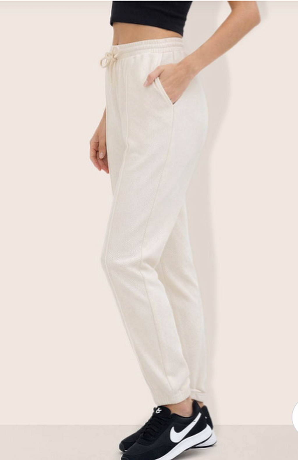 Women Flared High-Rise Trousers