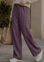 Women Relaxed High-Rise Easy Wash Trousers