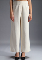 Women Relaxed Wide Leg High-Rise Trousers