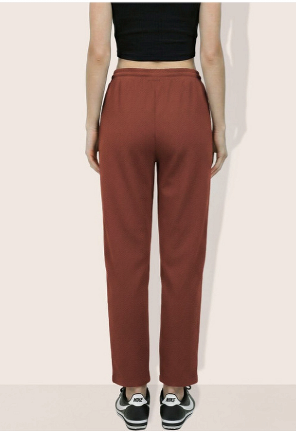 Women Flared High-Rise Trousers