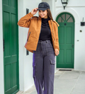 Camel Brown Lightweight Hooded Longline Puffer Jacket