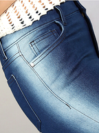 Women Blue Skinny Fit High-Rise Light Fade Stretchable Jeans