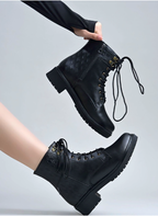 Women Block-Heeled Regular Boots
