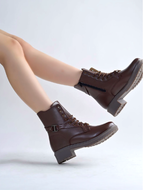 Women Block Heeled Boots