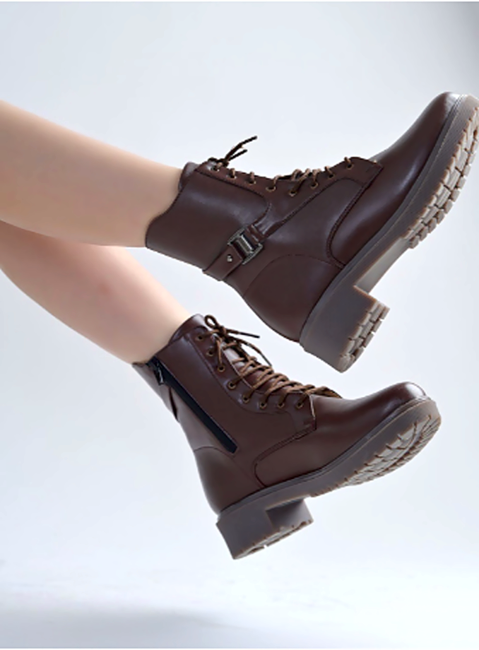 Women Block Heeled Boots