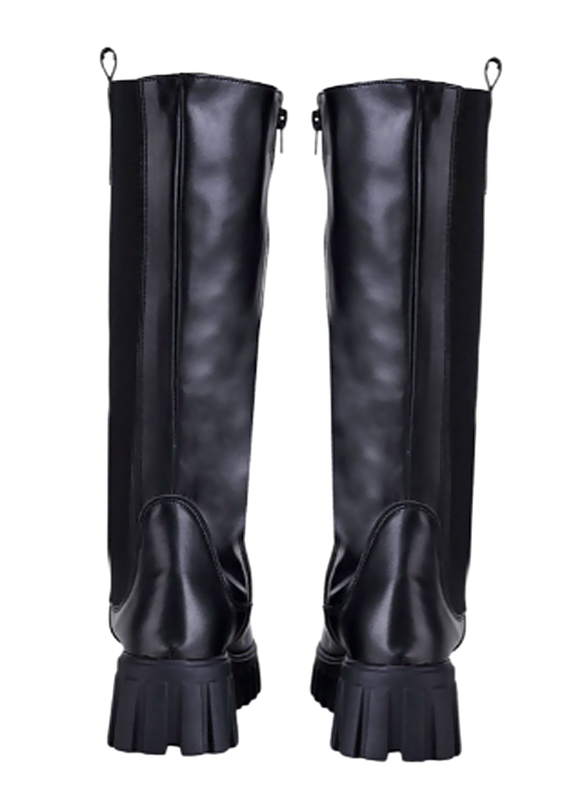 Women Round Toe Zip Winter Boots