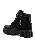 The Lifestyle Co Women Round Toe Chunky Boots
