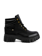 The Lifestyle Co Women Round Toe Chunky Boots