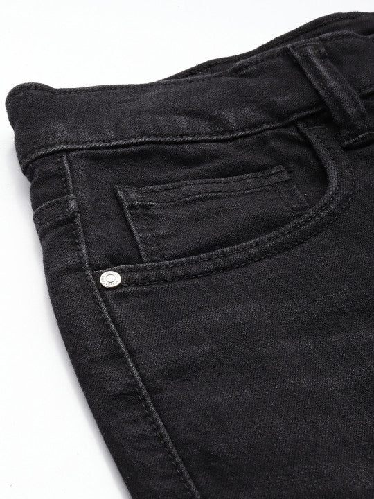 Women Straight Fit Mid-Rise Light Fade Stretchable Jeans