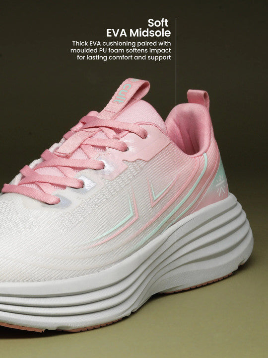 Women KnitBreeze Walking Shoes - Light Grey