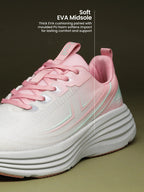 Women KnitBreeze Walking Shoes - Light Grey