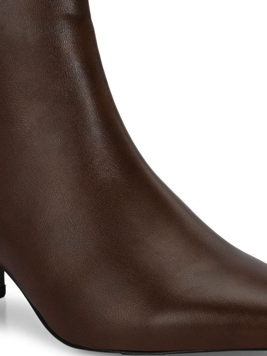 Women Ankle Pointed Shape Boots