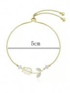 Women Stainless Steel Stone Studded Wraparound Bracelet