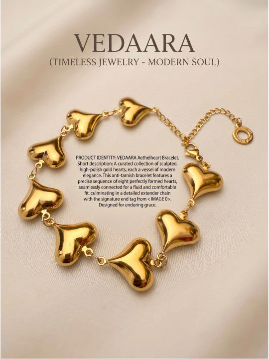 Women Gold-Plated Link Bracelet