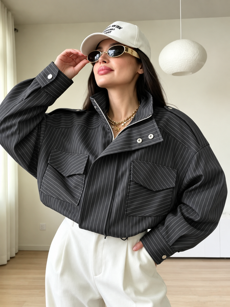 Mills Striped Jacket