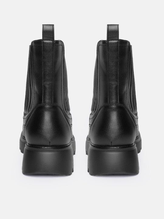 The Life Co. Women Flatform Heels Chunky Boots