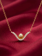 Brass Gold-Plated Necklace