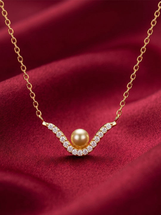 Brass Gold-Plated Necklace