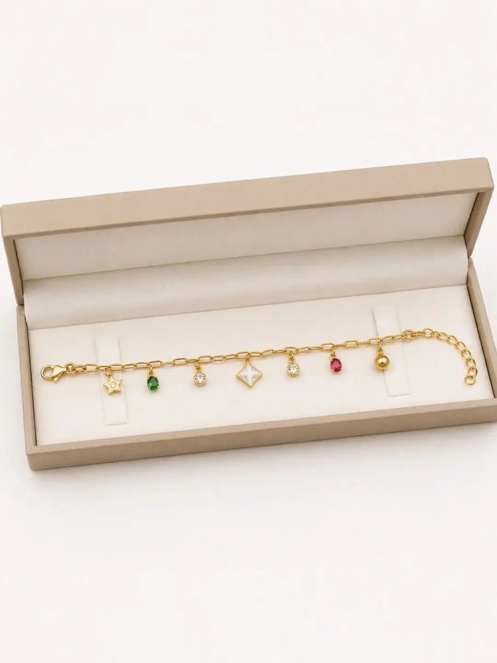 Women Gold-Plated Charm Bracelet