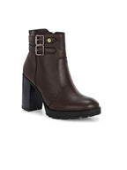 Women Block Heeled Chelsea Boot