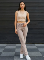 Women Blue Straight Fit Mid-Rise Stretchable Jeans