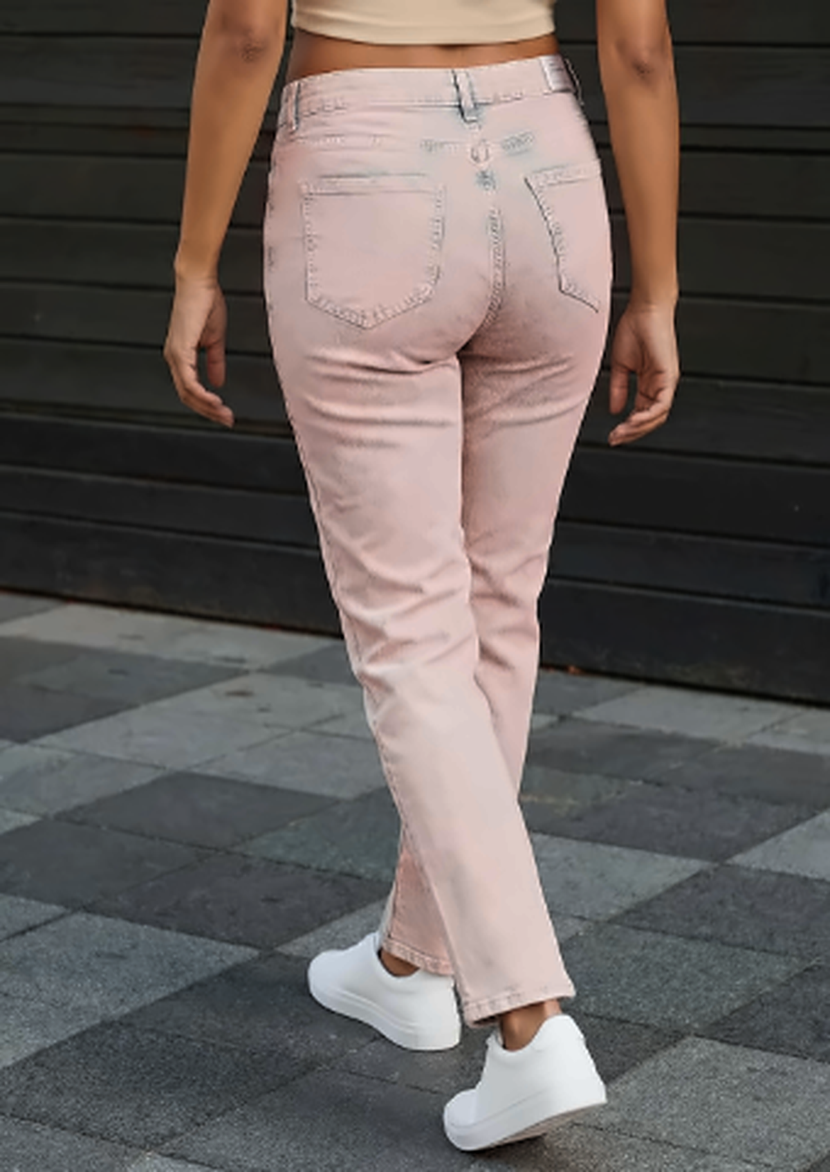 Women Blue Straight Fit Mid-Rise Stretchable Jeans