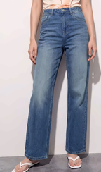 Women Regular Fit Mid-Rise Low Distress Jeans