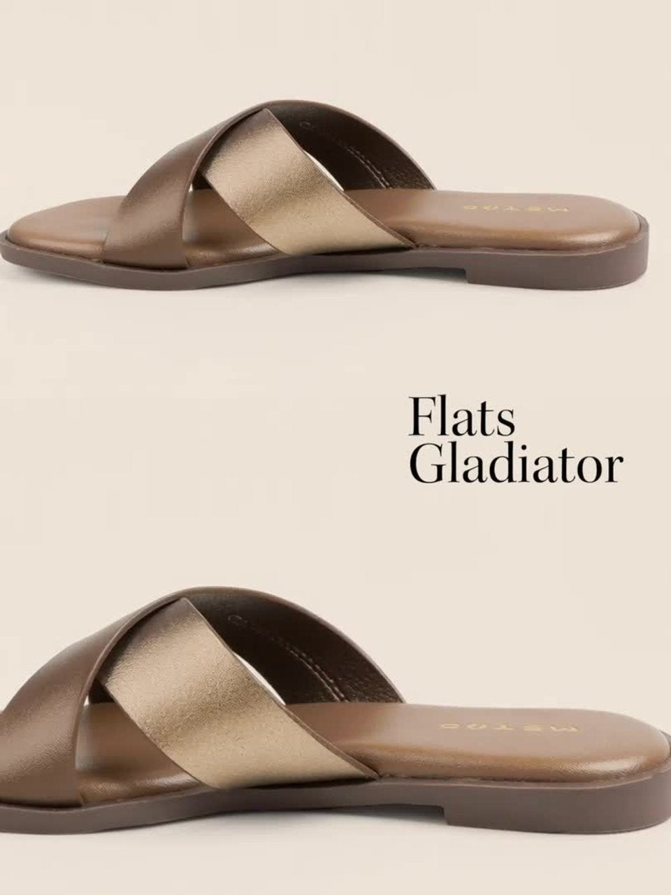 Women Gladiators Flats