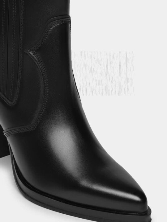The Life Co. Women Pointed Toe Block Heel Boots