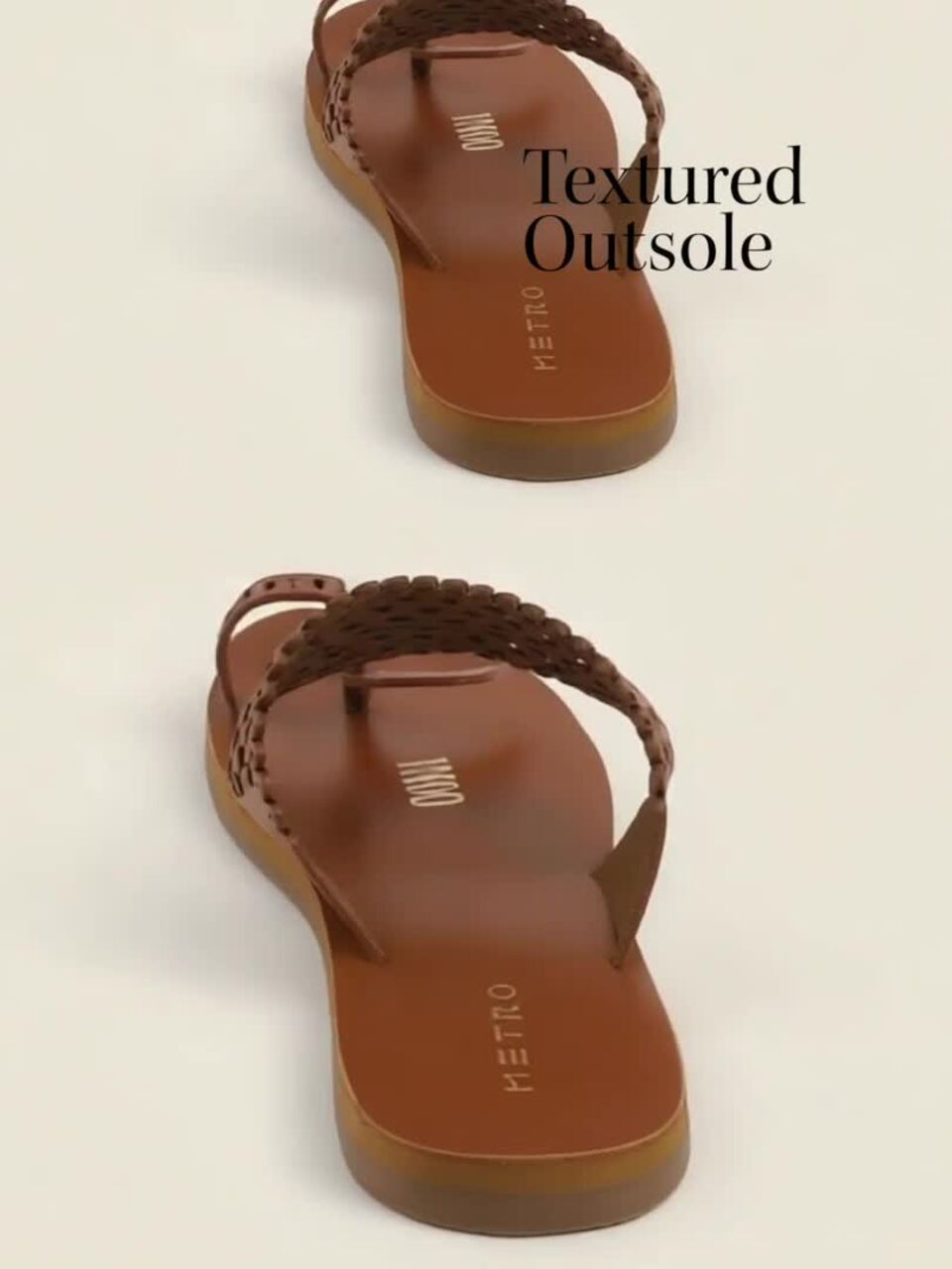 Women Ethnic One Toe Flats with Laser Cuts