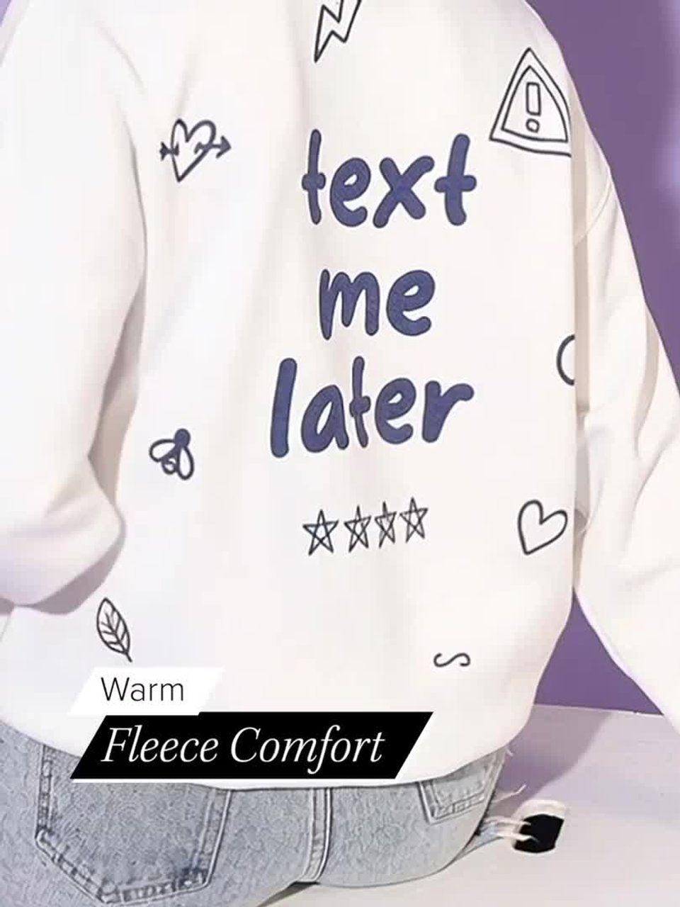 Women Printed Sweatshirt