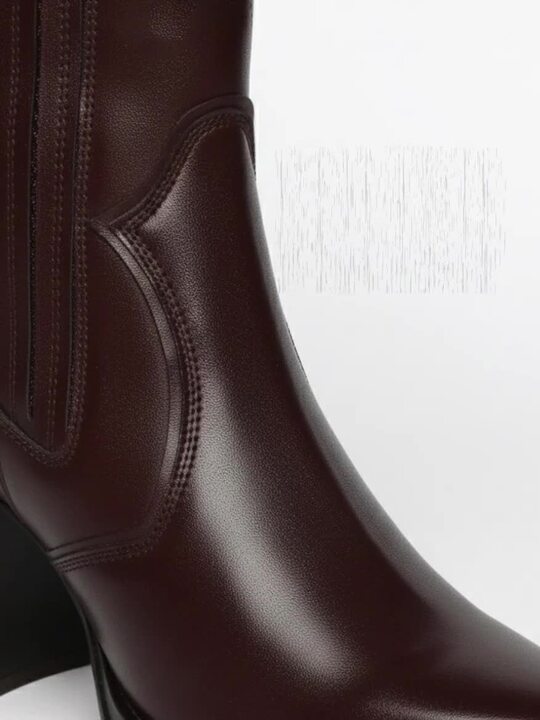 The Life Co. Women Pointed Toe Block Heel Boots