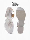Women Party T-Strap Flats