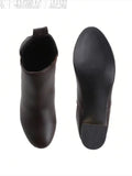 The Lifestyle Co Brown Casual Boots