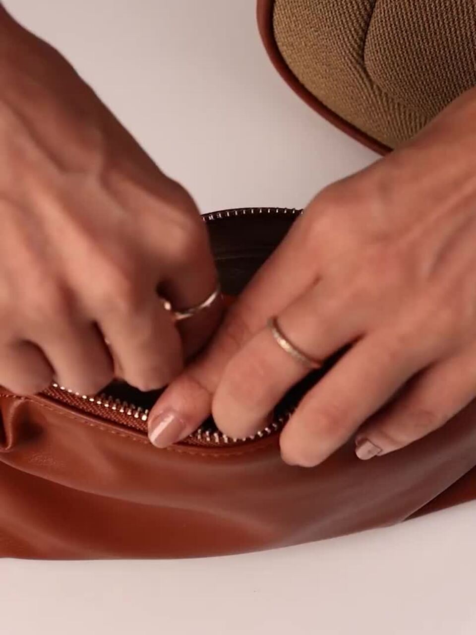 Rowan Detachable Strap Structured Handheld Bag