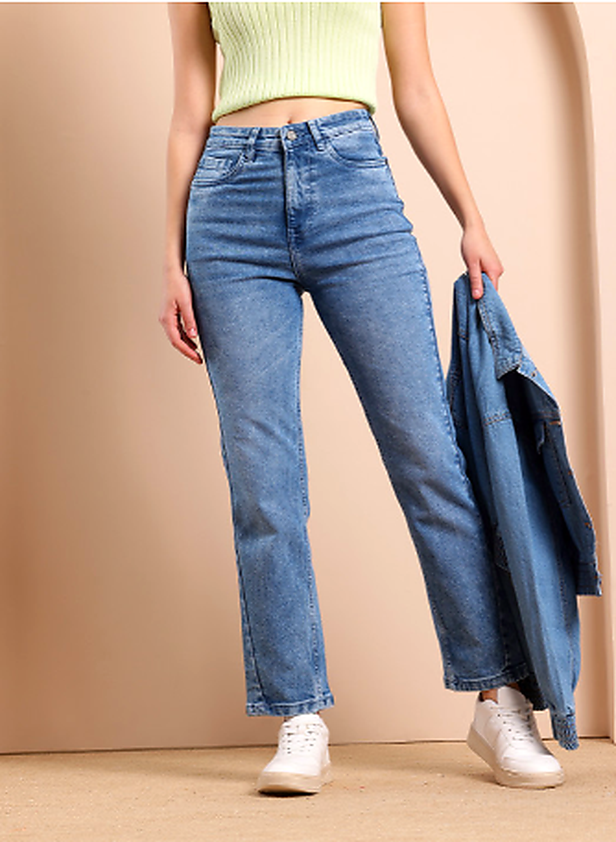 Women Straight Fit Stretchable Jeans