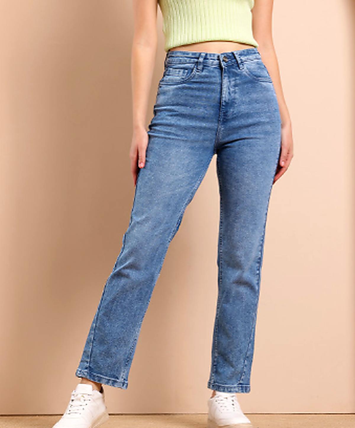 Women Straight Fit Stretchable Jeans