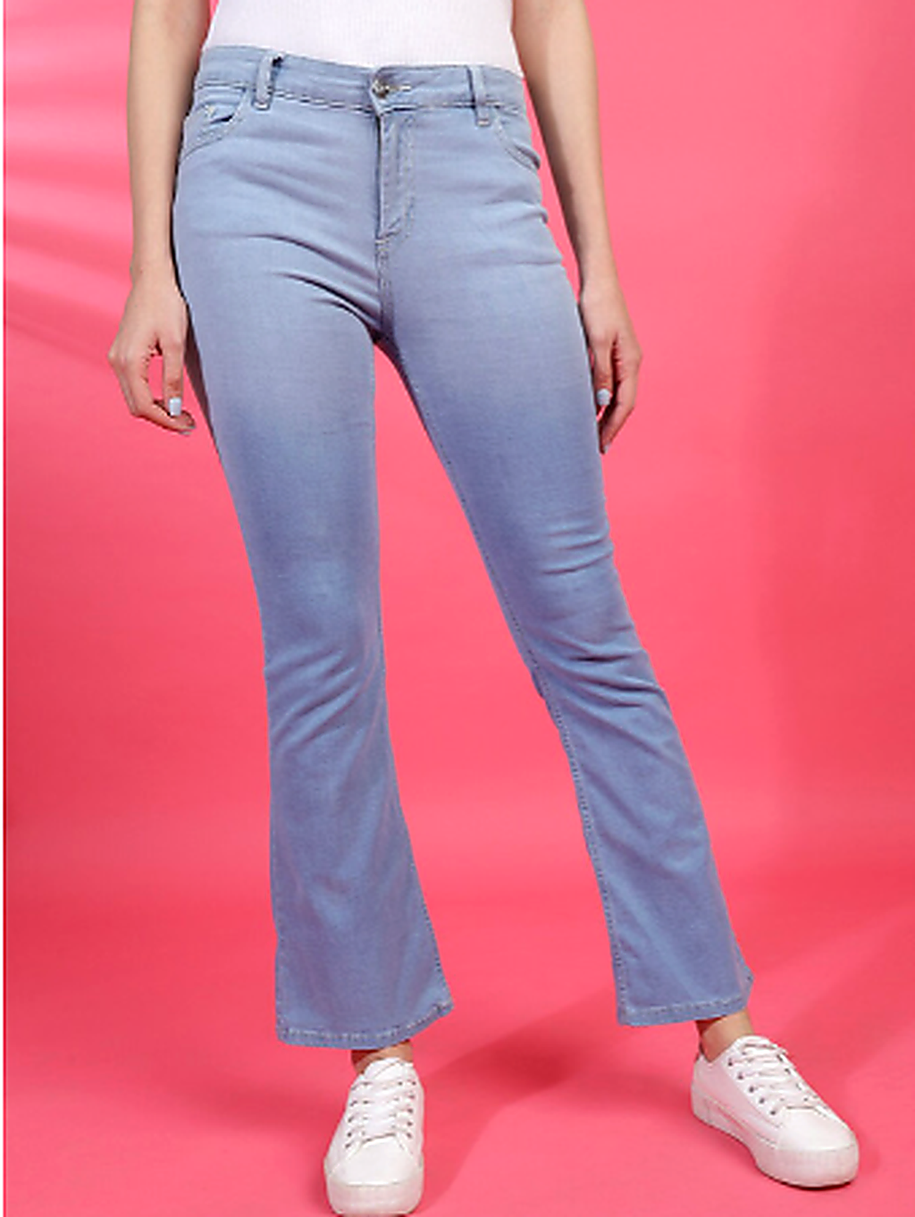 Women Bootcut Stretchable Jeans