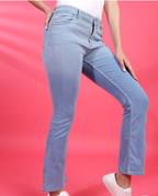 Women Bootcut Stretchable Jeans