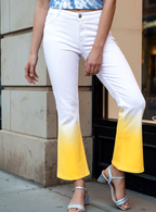 Women White Bootcut Clean look Dyed Stretchable Jeans