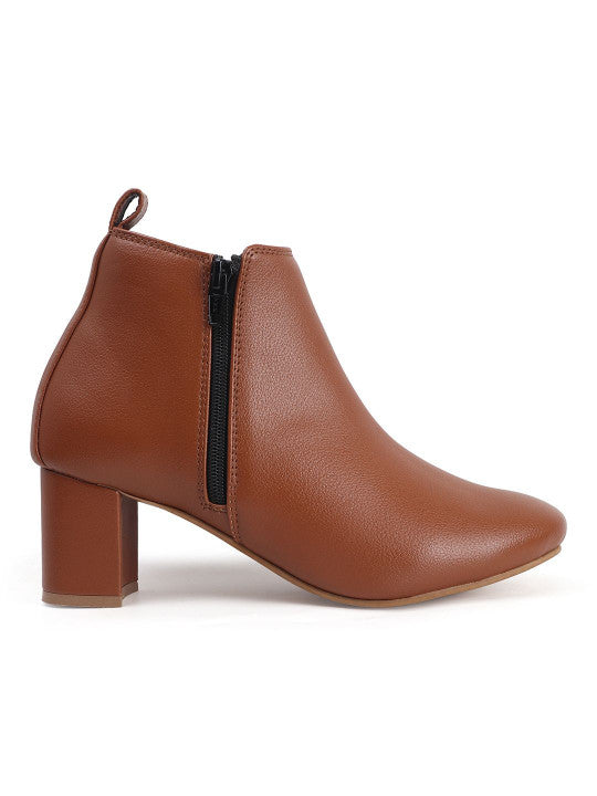 The Lifestyle Co Tan Casual Boots