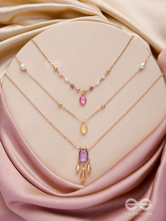 Brass Gold-Plated Layered Necklace