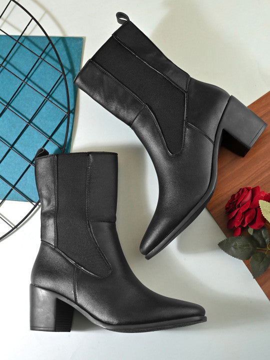 The Lifestyle Co Block-Heeled Boots