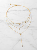 Gold-Plated Layered Necklace